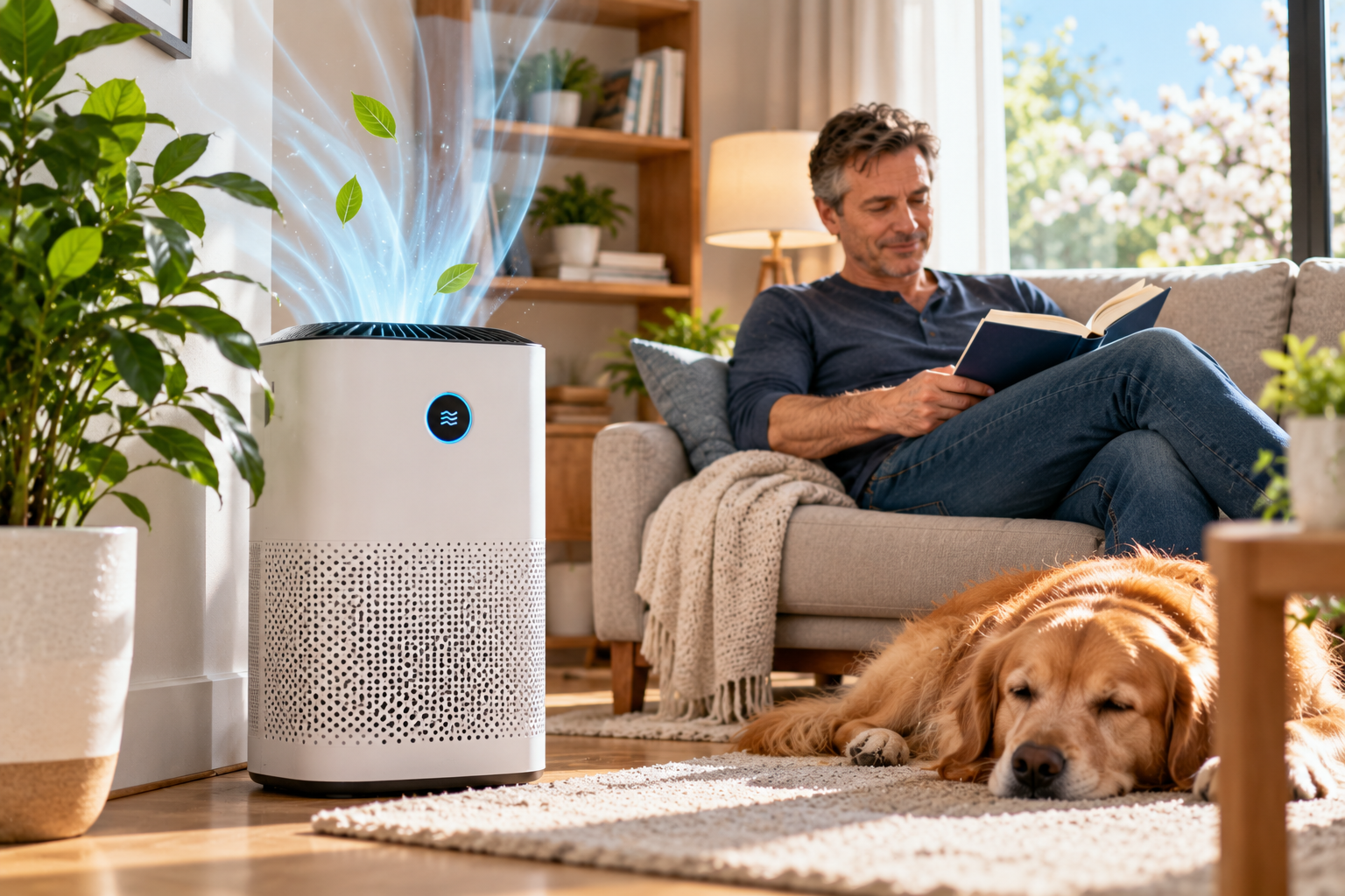 seasonal allergies home remedies air purifier