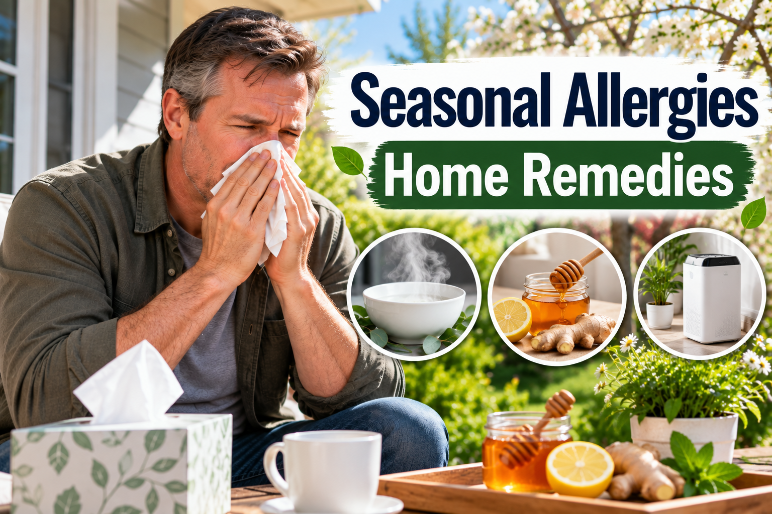 Seasonal Allergies Home Remedies: 10 Simple Things That Can Actually Help